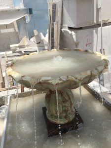 Green Onyx Marble Fountain- Dish DIA 80cm